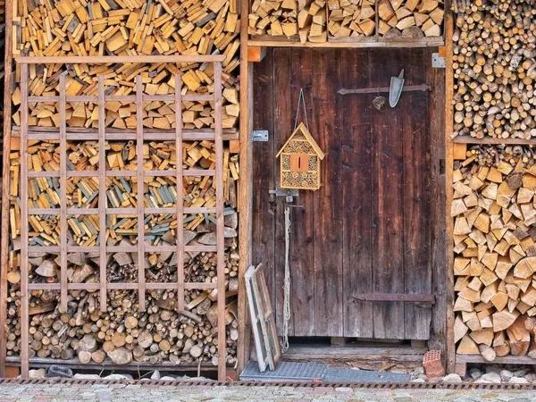 Convenient Firewood Storage