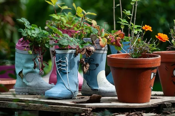 Unique pots and planters for the garden
