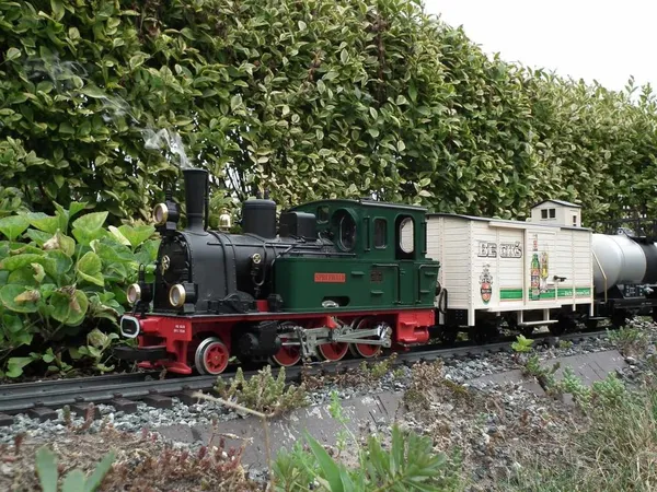 Crazy garden ideas: a model train track!